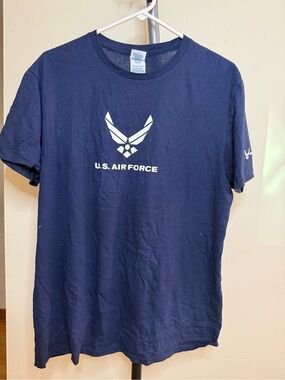 Men's Air Force Blue Logo T-Shirt